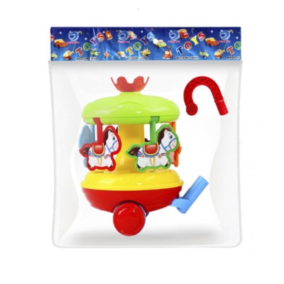 Каталка на палочке Карусель Рыжий кот КНП-1467 1