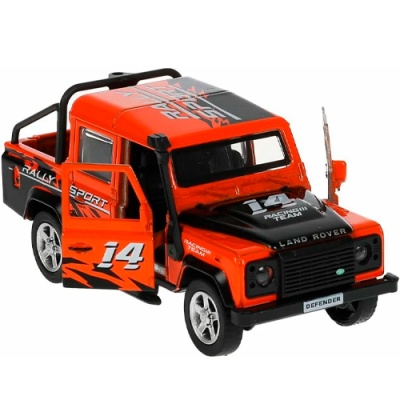 Машина коллекционная Land Rover Defender Pickup 12см Технопарк DEFPICKUP-12EXP-OG 2