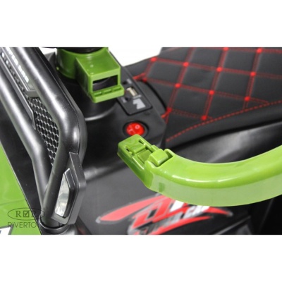 Детский электромобиль RiverToys G005GG зелёный