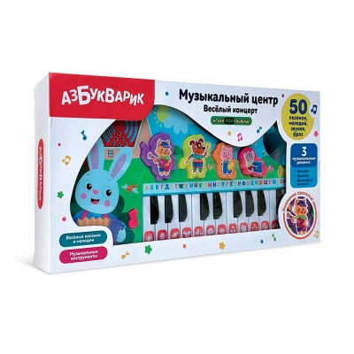 Музыкальный центр Веселый концерт Азбукварик 2841 2
