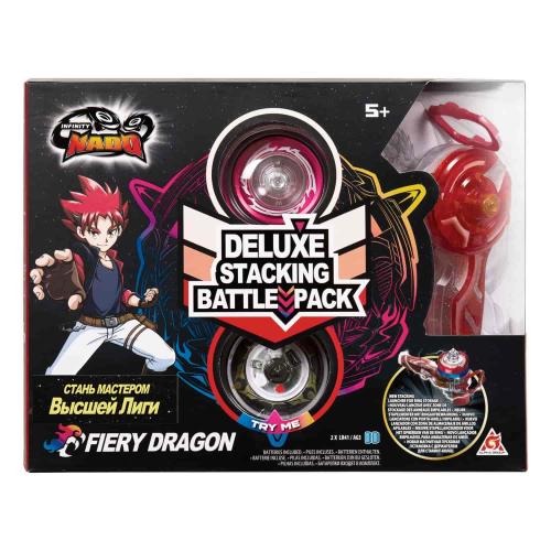 Игрушка Волчок Стакинг Делюкс Fiery Dragon Infinity Nado 38779 фото 2