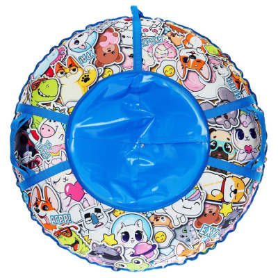 Тюбинг–ватрушка Стикер с LED-подсветкой 100 см Winter Star 9408930 04