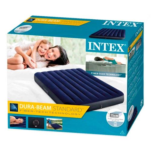 Матрас надувной 191x137x25 см Intex 64758 фото 2