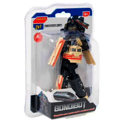 Игрушка Трансформер Bondibot Робот-поезд Bondibon ВВ5899 4