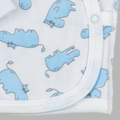 Распашонка Бегемотики Чуди Кидс 445425Б-14 молочный 04