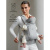 Эргорюкзак 3 в 1 Amarobaby Near серый