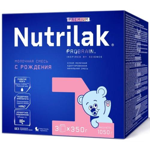 Смесь молочная Nutrilak Premium 1 1050г с 0 месяцев