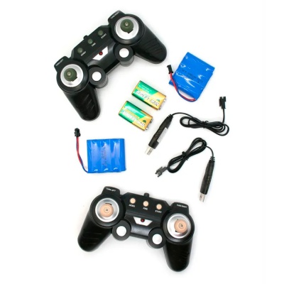 Радиоуправляемый танковый бой 2 танка масштаб 1:32 Zhorya HB-DZ04 3