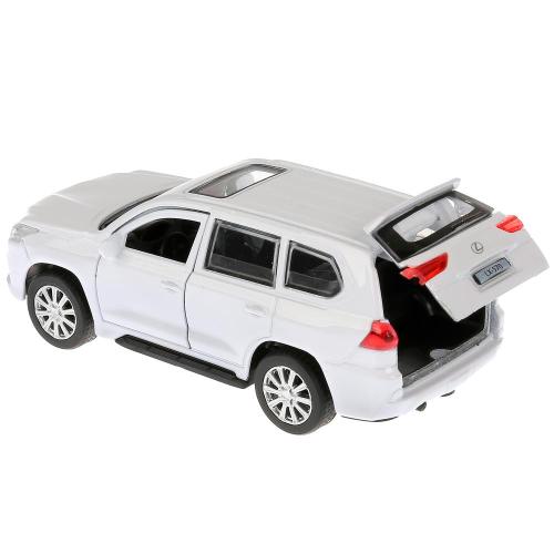 Коллекционная машинка Lexus LX-570 Технопарк LX570-WH фото 2