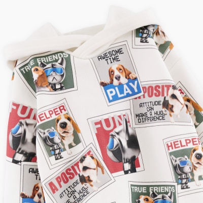 Худи Bell Bimbo 242032 молочный 03