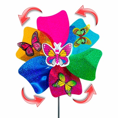 Игрушка Ветерок Пёстрый цветок 62 см Серия Весёлые забавы Рыжий Кот QH26 2