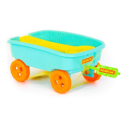 Каталка Тележка №3 с ручкой Полесье 76786 3