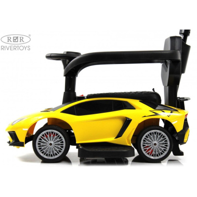 Детский толокар RiverToys M555MM-H жёлтый 03