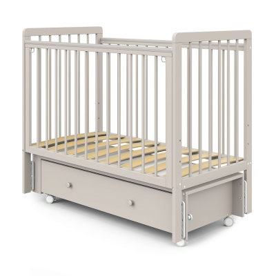 Кровать детская с продольным маятником Pituso Tiny Кашемир