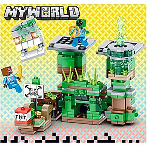 Конструктор My World Майнкрафт Дом Робот 511 деталей LB1148 фото 2