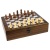 Комплект игр шахматы и русское лото в деревянном футляре Miland ИН-6460