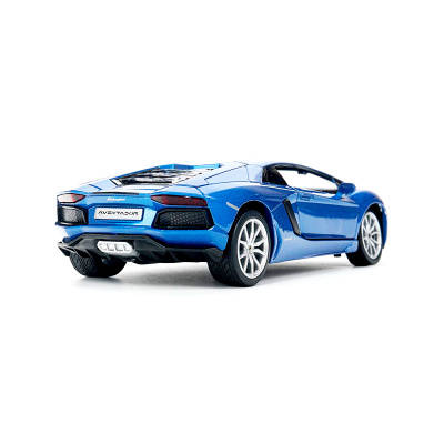 Машинка металлическая lamborghini aventador coupe с светом и звуком 19 см Технопарк 68254A 3