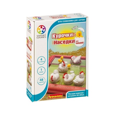 Настольная игра Курочки Наседки для малышей Bondibon ВВ3799