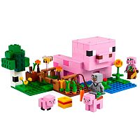 Конструктор Lego Minecraft 21268 Домик поросёнка