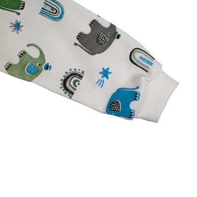 Кофточка Слоники Чуди Кидс 102423 белый 03