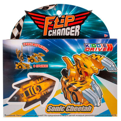 Игровой набор Машинка-трансформер Sonic Cheetah Flip Changer 106006 4
