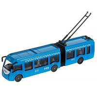 Троллейбус Метрополитен инерционный Технопарк SB-18-11WB(NO IC).20-1