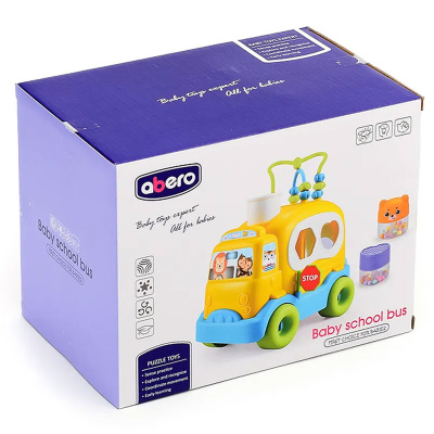 Игрушка сортер Автобус с лабиринтом Abero QX-91166E 4
