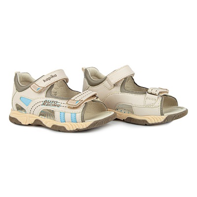 Сандалии для мальчика Kapika 32963п-3 бежевые