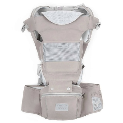 Рюкзак-переноска Carry Amarobaby серый 1