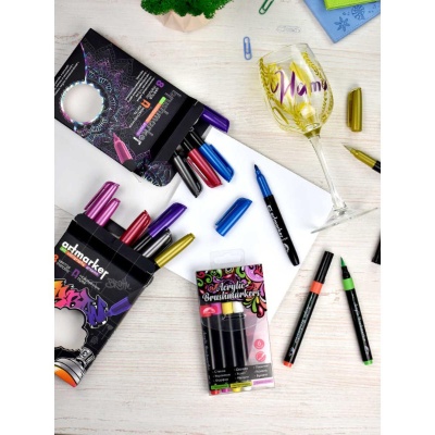 Маркеры Металлик 8 шт Феникс+ ФЕ-62709 03