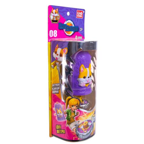 Волчок Спинфайтеры с пусковым механизмом Дух Ветра Gulliver Toys TL0908 фото 4