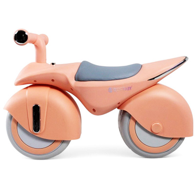 Детский беговел RiverToys HB-222 розовый 2