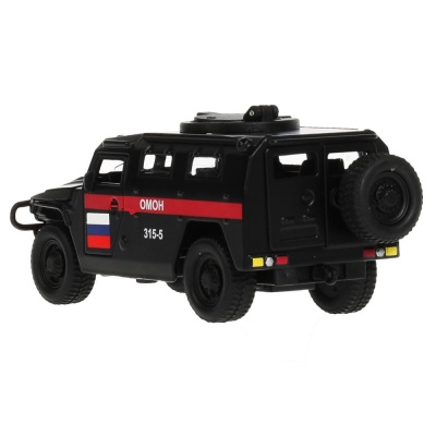 Инерционная машинка ГАЗ Тигр Технопарк CT12-357-N-BL(MATTE)-WB 04