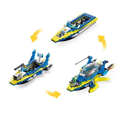 Конструктор Lego City Детективные миссии водной полиции Lego 60355 фото 3