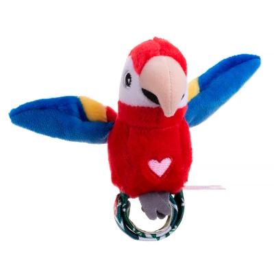 Интерактивная игрушка со слэп браслетом Красный попугай Happy Yappers 9594 3