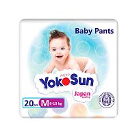 Подгузники-трусики YokoSun M 6-10 кг 20 шт