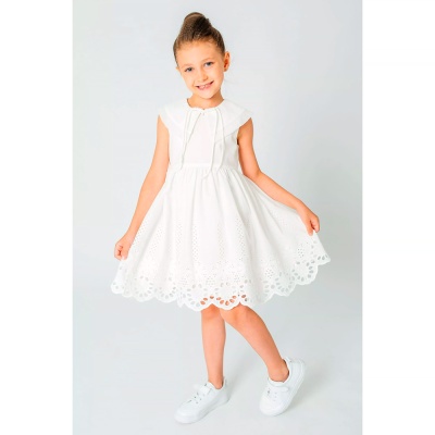 Платье летнее Colabear 183037 белое 2