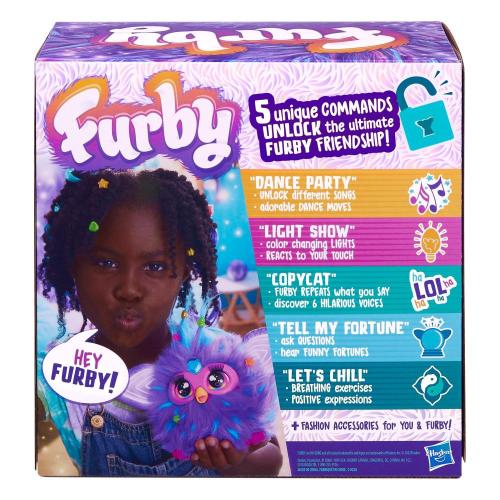 Интерактивная игрушка Furby Purple Hasbro F6743 фото 10