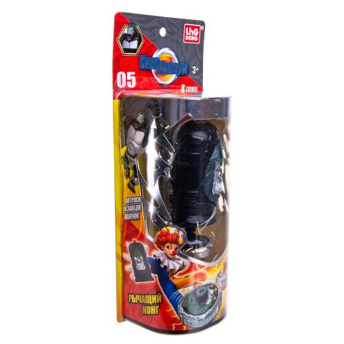Волчок Спинфайтеры с пусковым механизмом Рычащий Конг Gulliver Toys TL0905 фото 4