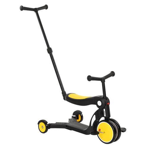 Трёхколёсный самокат Pituso HD-200B-Yellow жёлтый фото 8