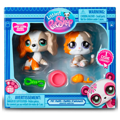Игровой набор Littlest Pet Shop Пара друзей Hasbro LPS 00626  3