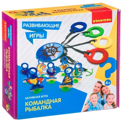 Настольная игра Командная рыбалка Bondibon ВВ4446