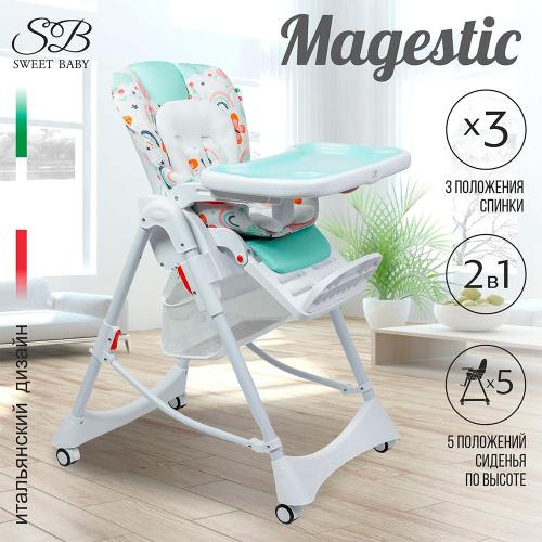 Стульчик для кормления Sweet Baby Magestic Mint фото 11