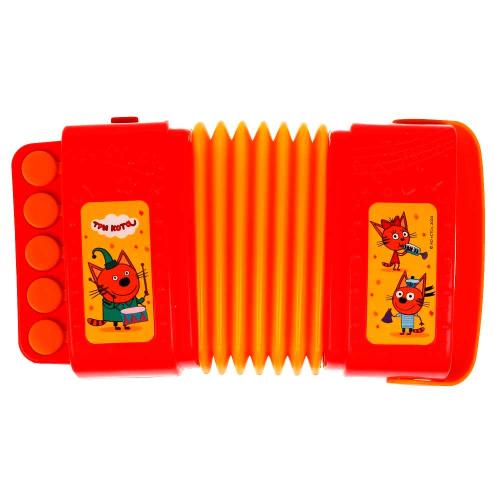 Музыкальная игрушка Три Кота Гармошка Умка HT805-R1