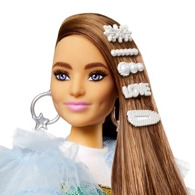 Кукла Barbie Экстра Rainbow Dress Mattel GYJ78 4