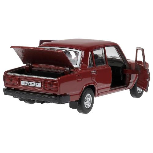 Машинка металлическая ВАЗ-2105 Жигули Технопарк 2105-12-RM фото 5