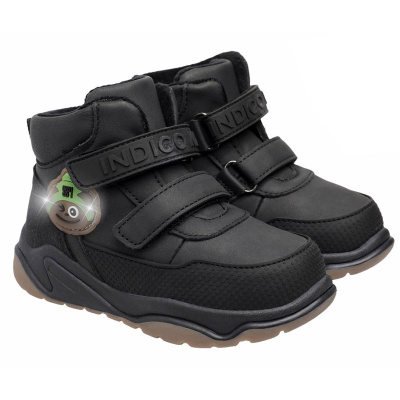Ботинки детские Indigo Kids 55-0017C чёрный 3