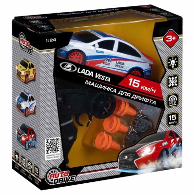 Машинка для дрифта на радиоуправлении Lada Vesta Autodrive JB0404803