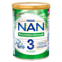 Молочная смесь Nestle NAN 3 Кисломолочный (с 12 мес) 400 г