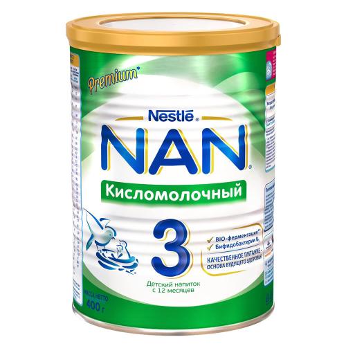 Молочная смесь Nestle NAN 3 Кисломолочный (с 12 мес) 400 г